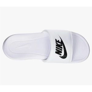NEW Nike Victori One Slide White/White/Black Men’s Size 13 CN9675-100 Slides